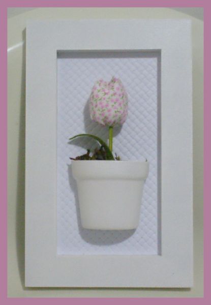 Quadro com uma tulipa